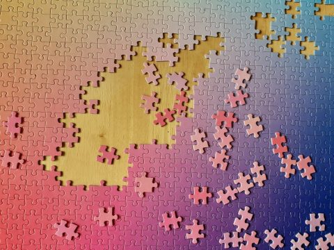 ジグソーパズル超大作——1000ピース〜の長期戦
